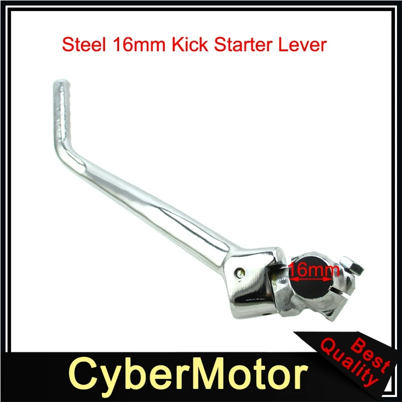 Strength Steel 16mm Kick Starter Lever For 140cc 150cc 160cc 200cc