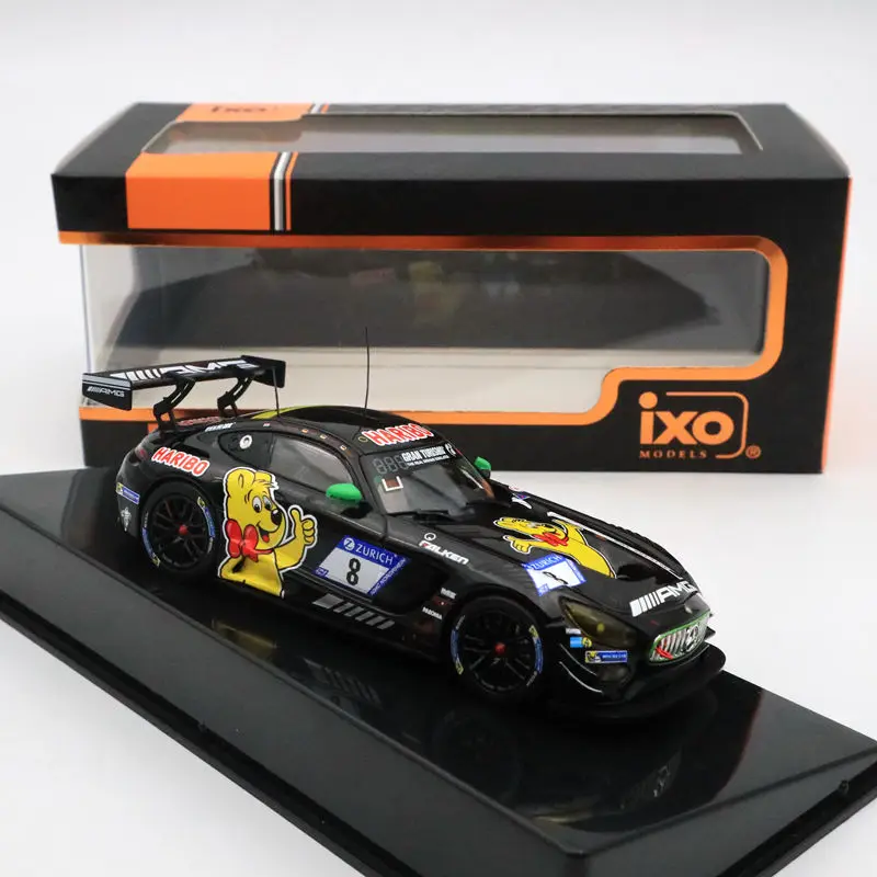 IXO 1:43 Для AMG GT3#8 24h Nurburgring GTM114 Ограниченная серия Коллекция игрушек автомобиль литье под давлением модели