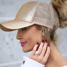 Модный конский хвостик, бейсбольная кепка, женская, грязная булочка, Снэпбэк Кепка, s, летняя, сетчатая Кепка, повседневная, Спортивная Кепка, s, Прямая поставка, регулируемая