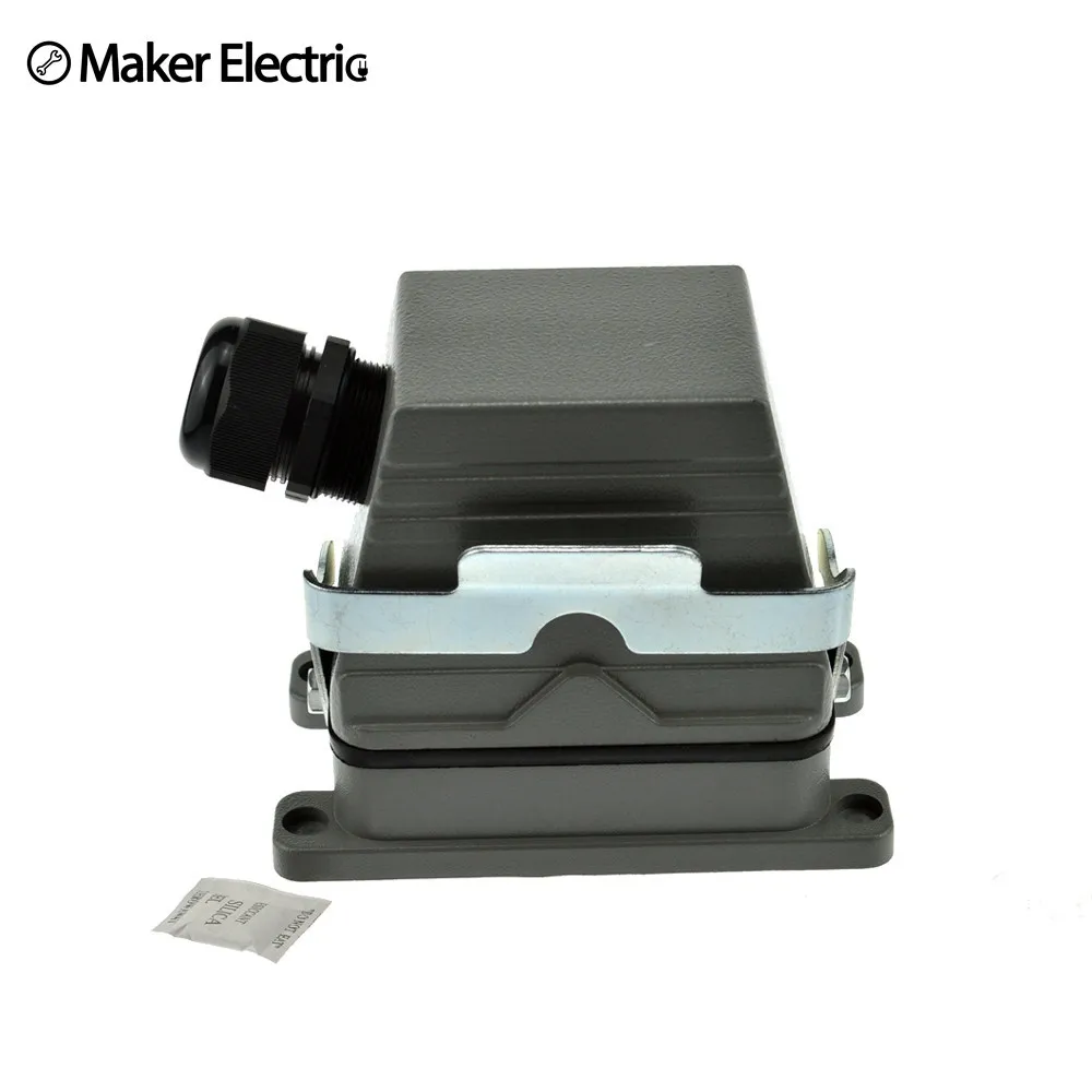 

Molex connector MK-HE-048-1 rectangular insert Heavy Duty Connectors 16A 24 core Aviation hot runner connector plug