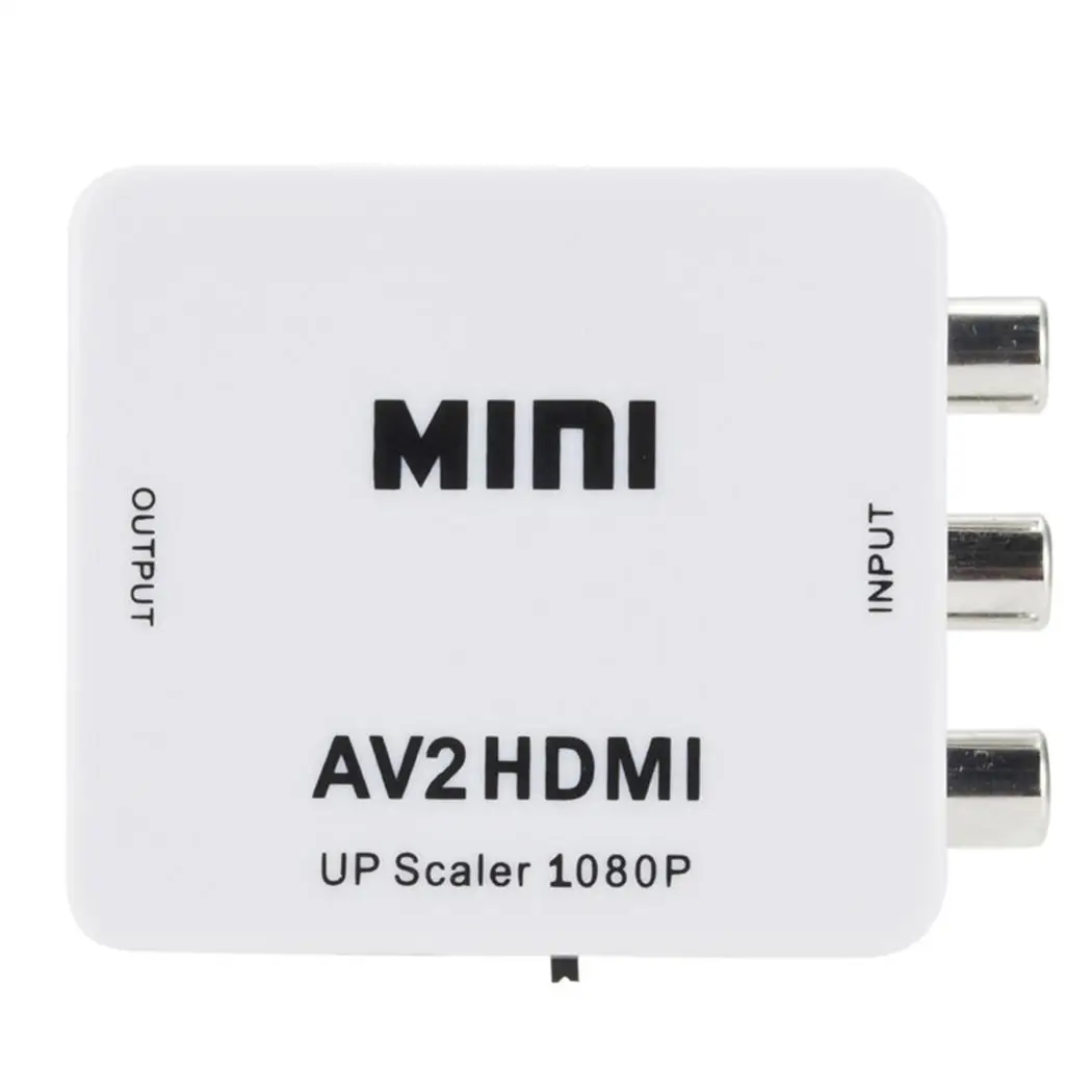 1080 P Мини hd конвертер AV 1 м к HDMI RCA 60 Гц/720 Гц CVBS 40g композитный видео и аудио адаптер| |