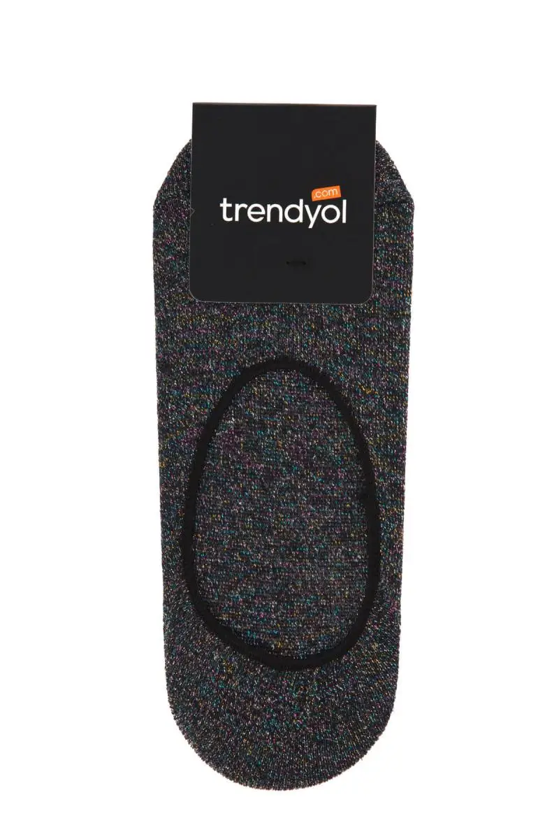 Trendyol разноцветные Lurexli носки для балерины TCLAW19BC0047 | Женская одежда