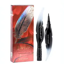 Rofessial жидкая подводка в ручке подводка для глаз Карандаш 24 продолжительное время Водонепроницаемая ручка focallure