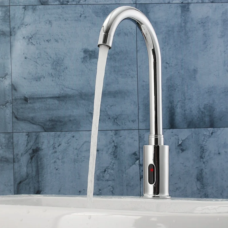  Electronic Automatic Sensor Control Infrared Kitchen Water Faucet Bathroom Modern Sink Tap Basin Se - 33013264111