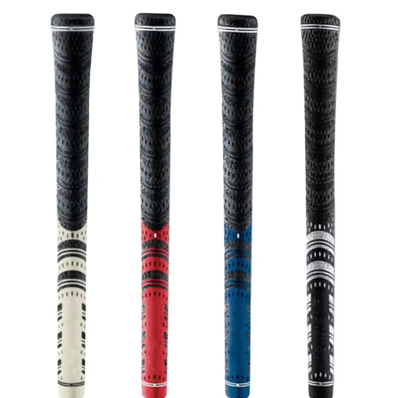 4 اللون متوسطة أو القياسية غزل القطن الطبيعي صديقة للبيئة المطاط الغولف قبضة