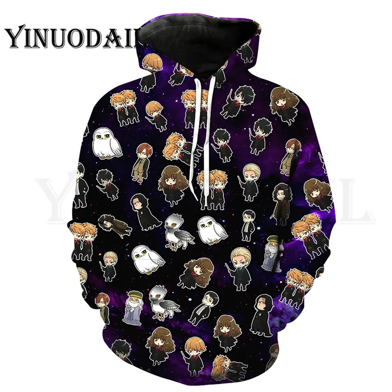 

Fantastic Beasts Wizardry 3D Printed Hoodie with Pocket Ravenclaw Gryffindor for Sweatshirt Hip Hop Hoodies Men Potter