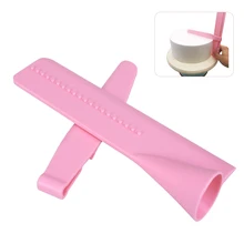 Регулируемый скребок для края торта, плавная стяжка, помадка, лопатки, крем, домашний декор, посуда для выпечки, кухонные инструменты для торта