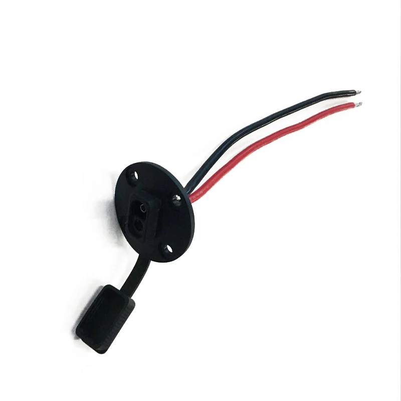 

Copper 25cm Car Auto Motor Solar SAE Single Head Line Socket Connect Panel Mount