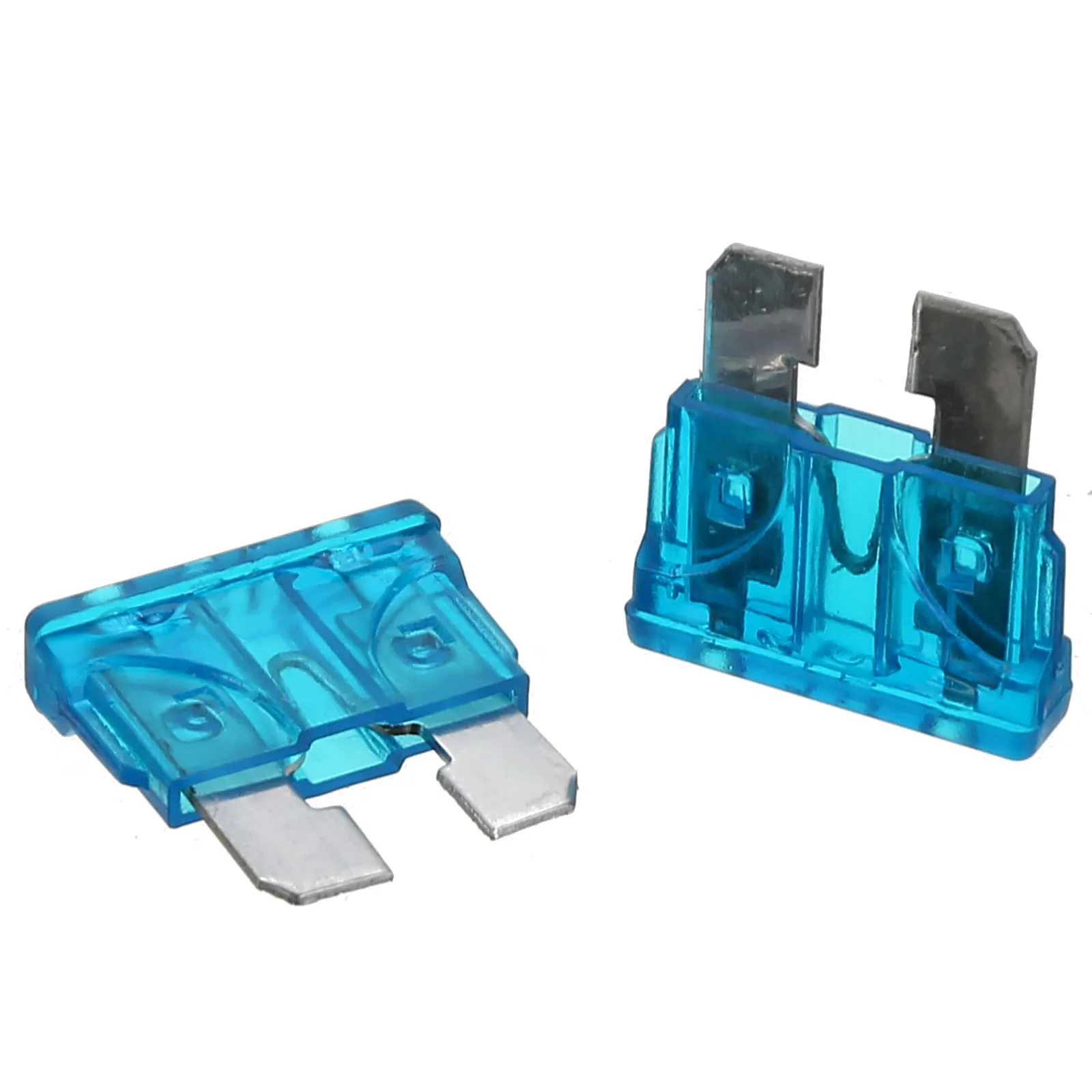 

MAYITR New 10pcs 15A Auto Fuse Coded Standard ATO ATC Blade PC + Zn Alloy Fuse for Auto Car Truck Blue Color