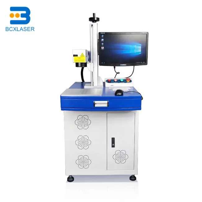  fiber laser marking machine by computer operation