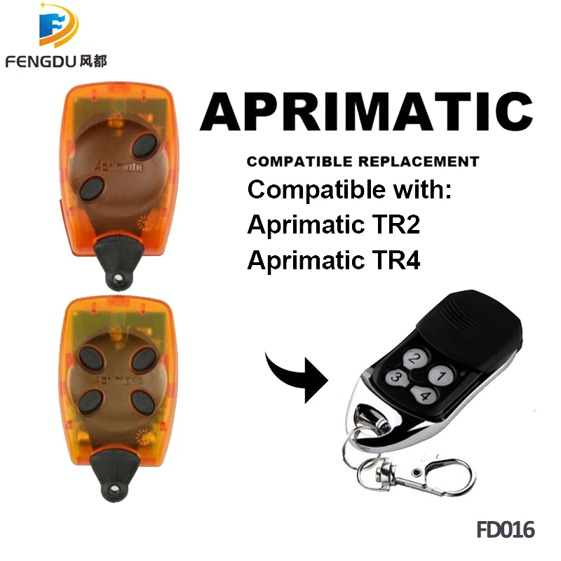 

Replace Aprimatic TR2 TR4 remote control Aprimatic Garage door remotec control 433mhz 1 order
