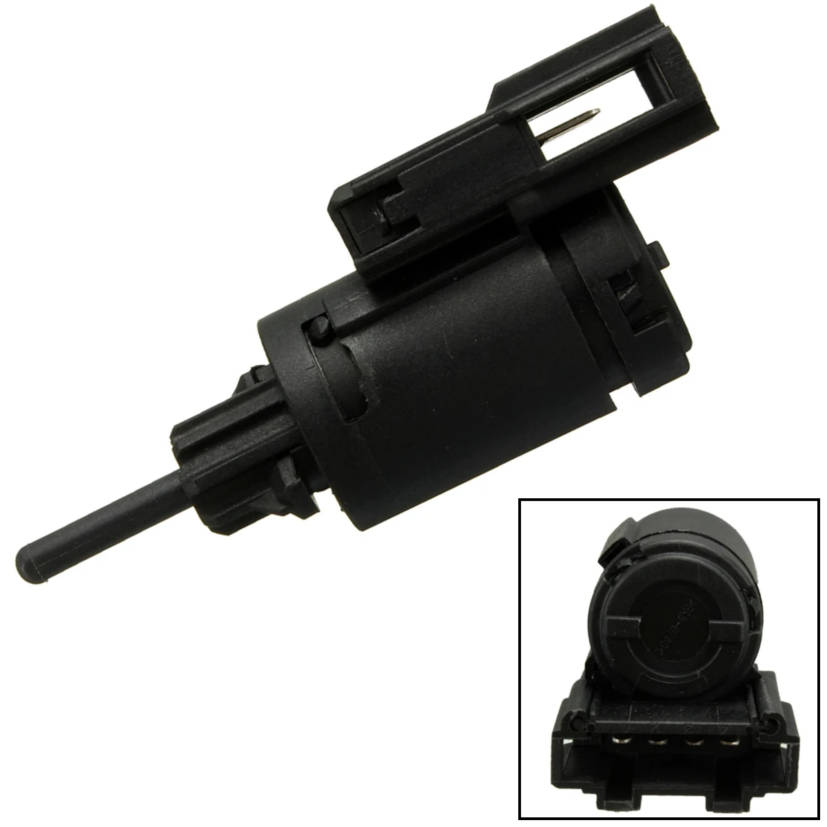 

Audew 4 Pin Stop Brake Light Switch Reverse Light Switch 1J0945511D For Vw /GOLF LUPO POLO Black