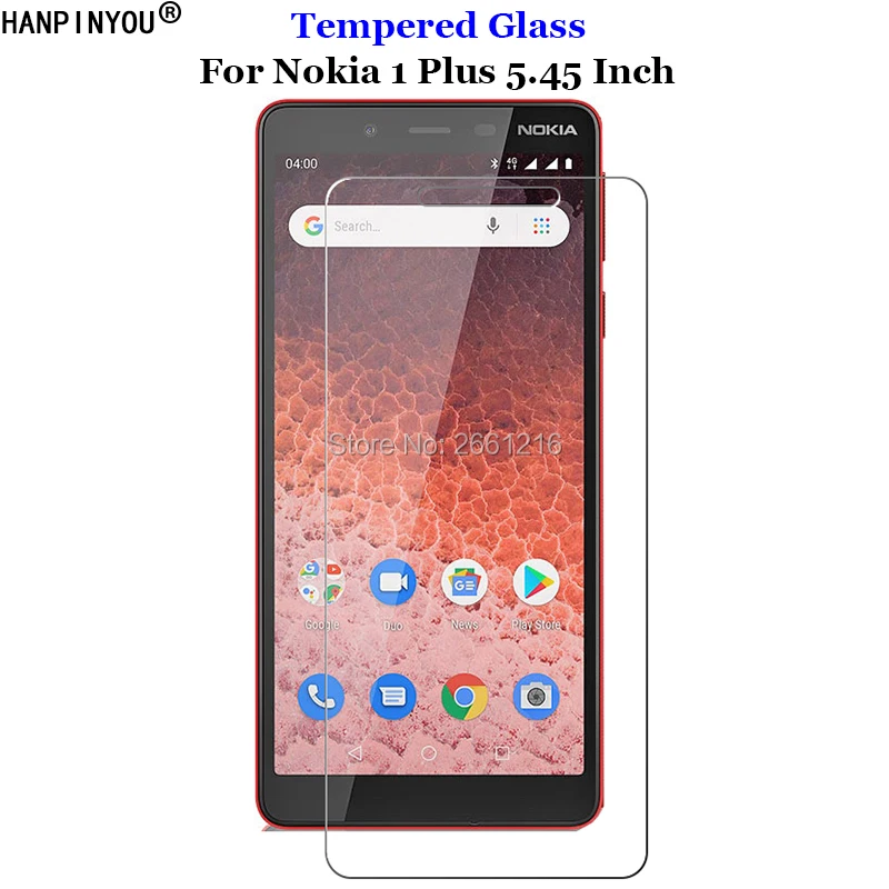 Закаленное стекло 9H 2.5D премиум класса для Nokia 1 Plus 5 45&quot|Защитные стёкла и плёнки| |