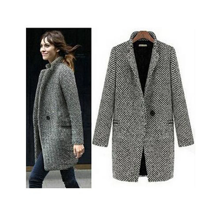 down jacket under wool coat