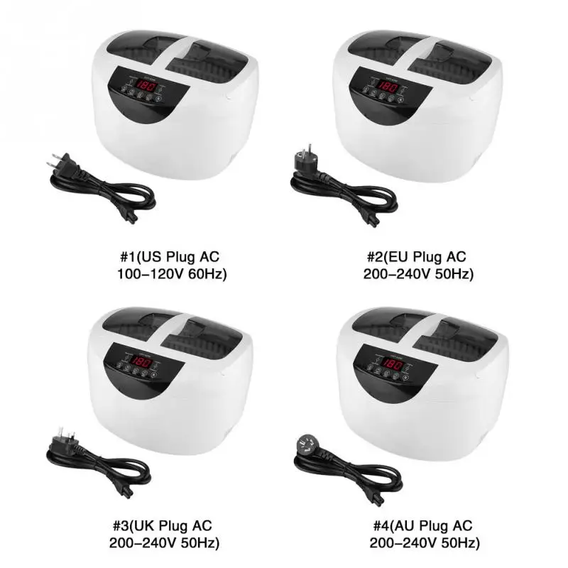 2500ml Capacity Ultrasonic Cleaner Digital Wave Cleaner