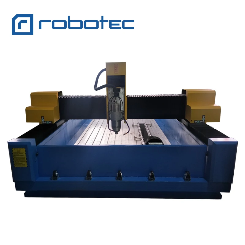 

Automatic 3d stone carving cnc router 1325 cnc material cutting machine small business equipment with front roller