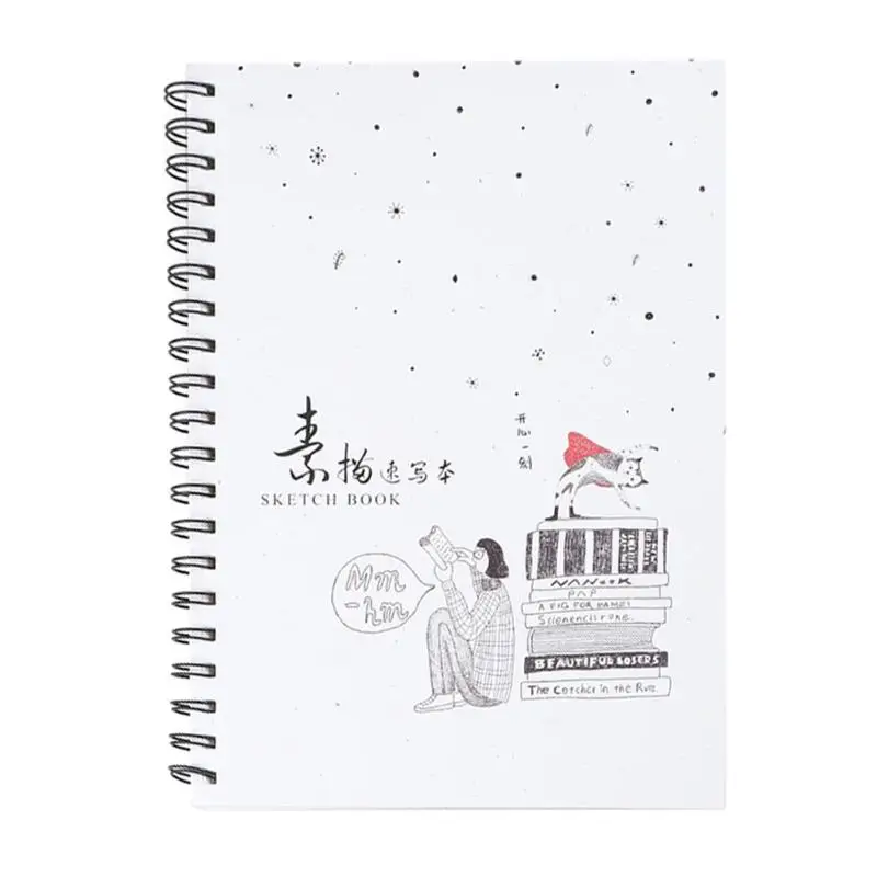 32 простыни Sketchbook 16 к бумага Рисование Живопись граффити эскиз записная
