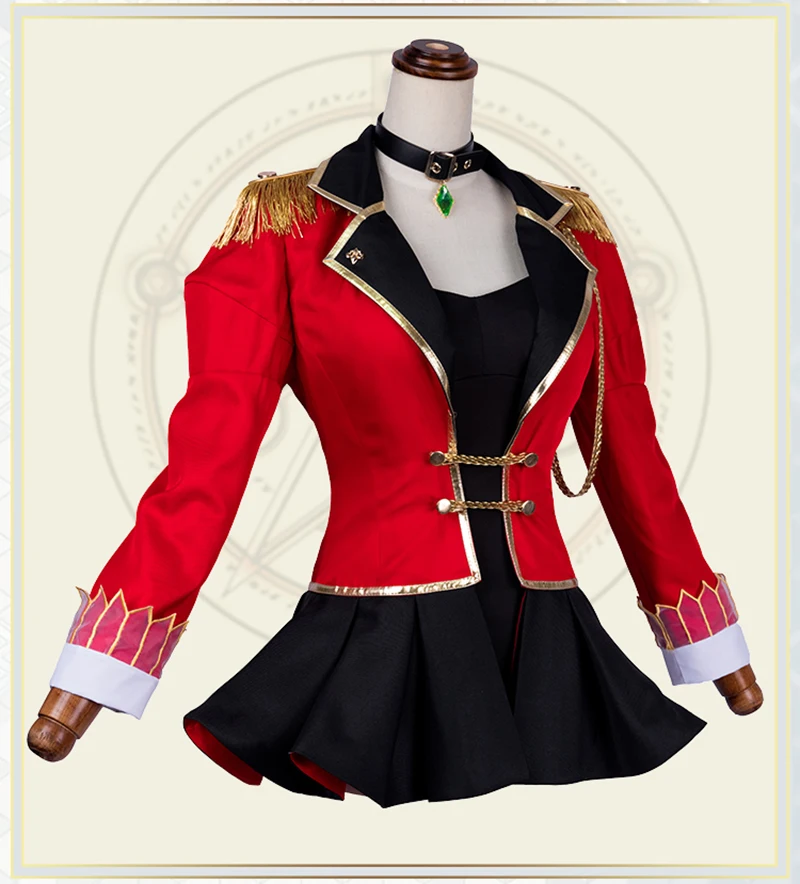 Новое поступление Fate EXTRA nero костюм для косплея сексуальный красный танцев на