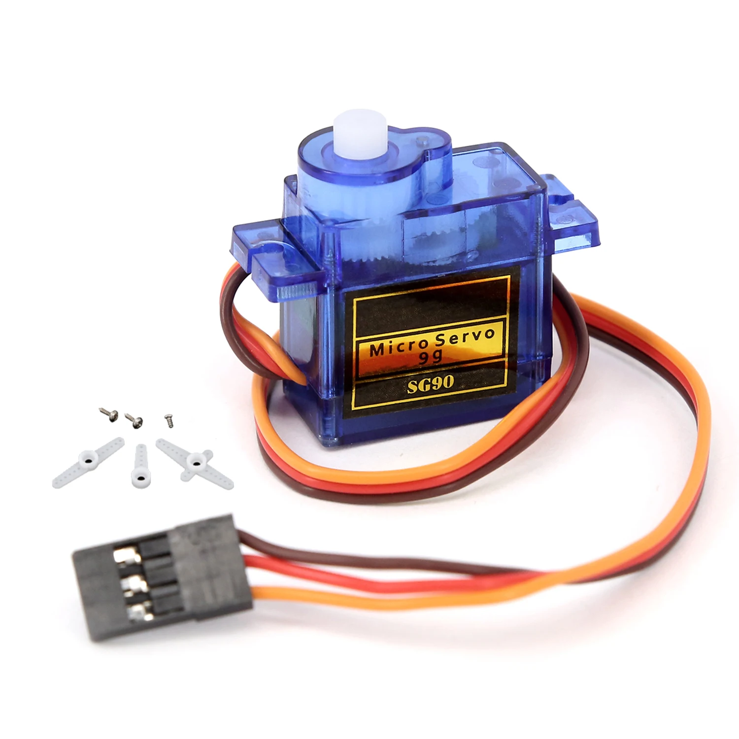 

SG90 9g Micro Small Servo Motor Robot Helicopter Airplane Controls
