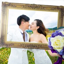 Классические бумажные фото рамки стенд реквизит для свадьбы День рождения семья Реюньон вечерние фото стенд события хорошее украшение поставки