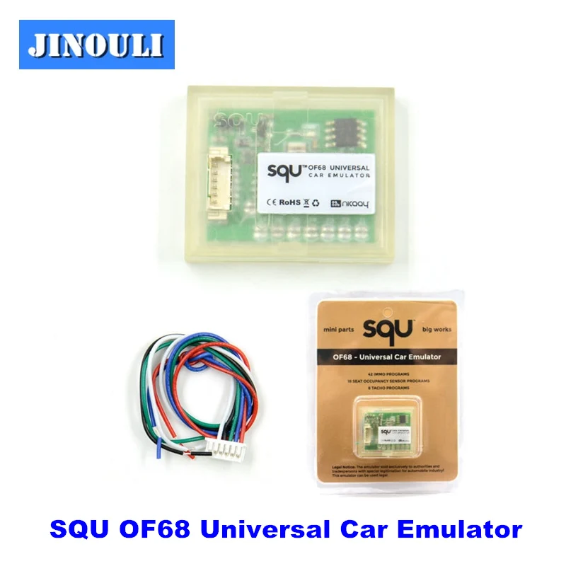 

2018 New Universal car emulator SQU OF 68 support IMMO Seat accupancy sensor Tacho Programs squ of68 For Benz,VW,Reanult