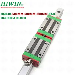 Руководство HIWIN Линейные HGR30 rail-500 мм 600 мм 750 мм 800 мм с линейным каретки HGH30CA блок для частей с ЧПУ