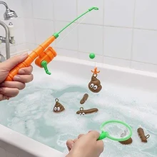 Рыбалка для Floaties Floaters Новинка Poo игры дети взрослые забавные игрушки для ванной воды