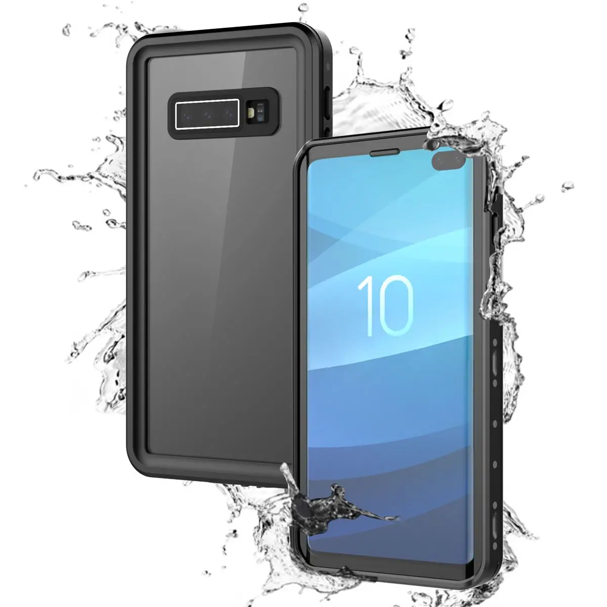 

IP68 Waterproof phone Case For Samsung Galaxy S10 Plus 360 Degree Protection Dustproof Shockproof Phone Case For Galaxy S10 Plus