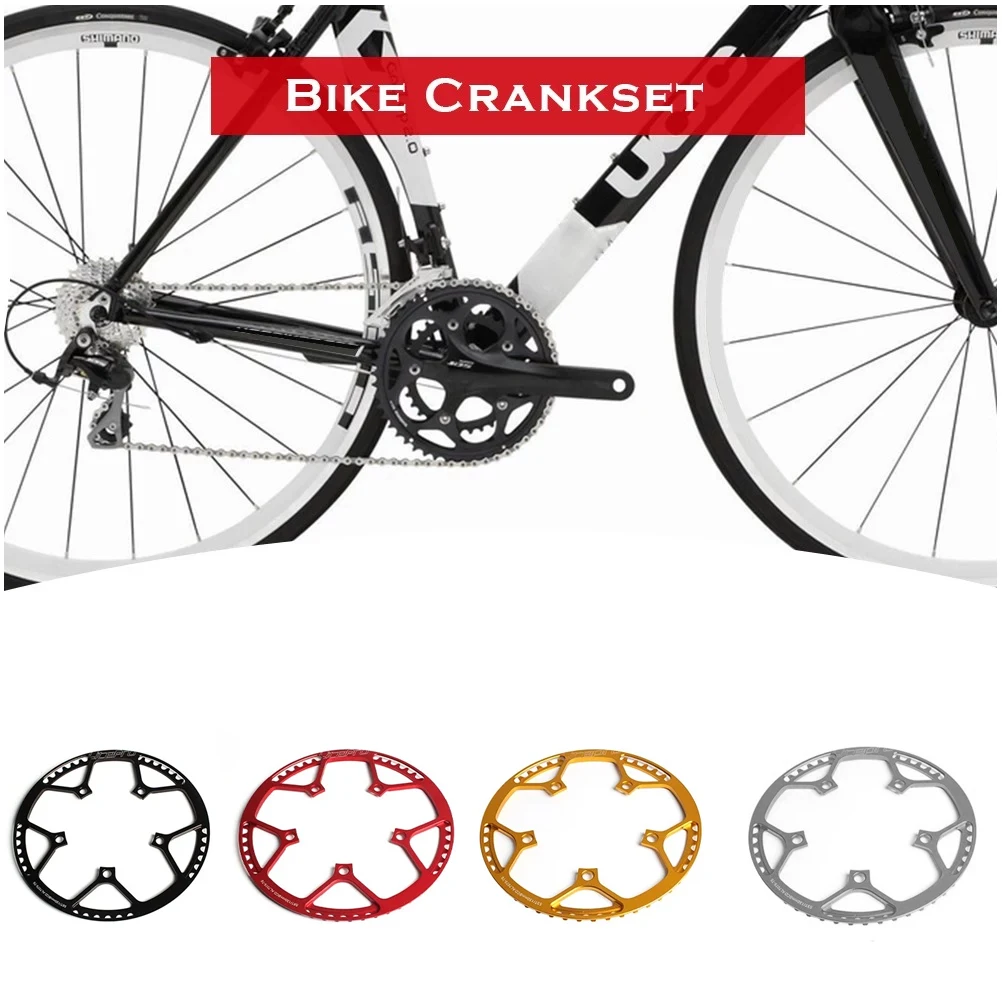 

Bicycle Chainring BCD 130mm Bike Single Crank Ring Round Chain for Road Bike Mountain Bike Accessories Dropshipping