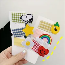 Новые модные заколки для волос милые мягкие заколки со звездочками для волос для девочек аксессуары для укладки волос для девочек