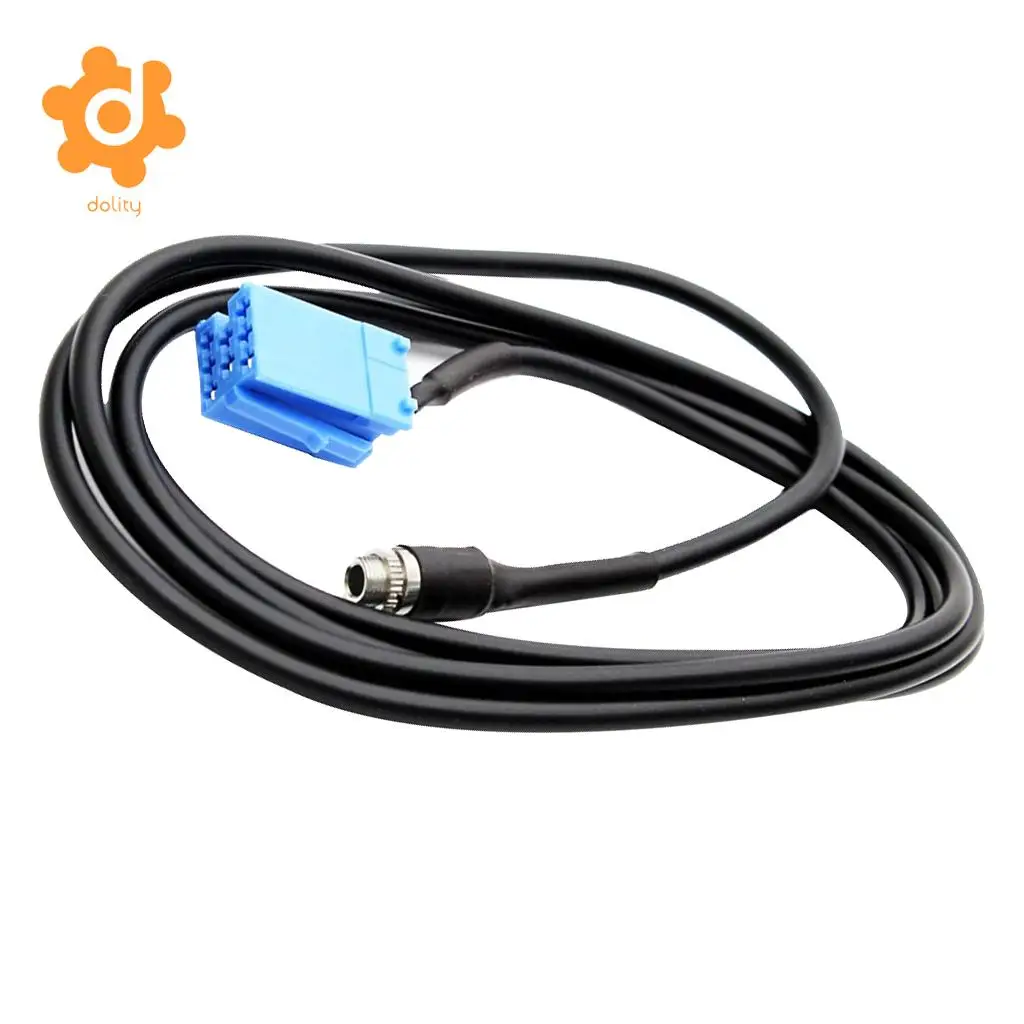 Автомобильный Mini ISO 8 Pin Aux кабель свинцовый провод адаптер для VW AUDI Blaupunkt Radio|Кабели