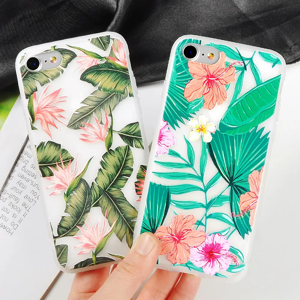 

Cartoon Cactus Phone Case For iPhone XS Max XR X 7 Plus 3D Flower Silicon TPU Cover Case For iPhone 8 7 6 6s Plus 5 5s SE