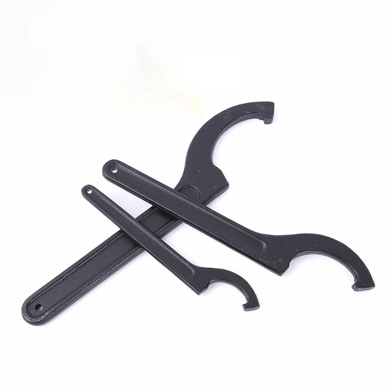 

Multipurpose Crescent Wrench 45-52mm C Type Key Square Head Series Round Nut Hook Spanner Car Motorcycle Repair Hand Tools