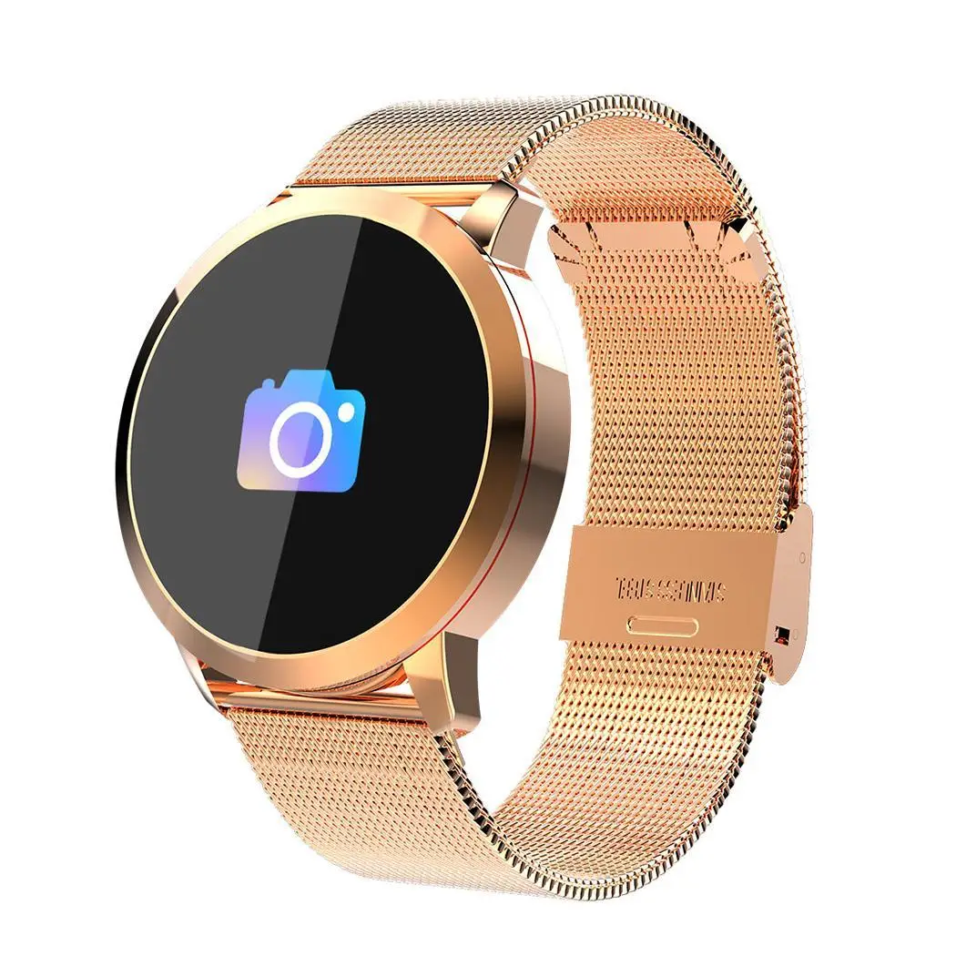 

Q8 Smart Watch Step Counter Electronic Sports Fitness Tracker Bracelet Watch IP67 BLE 4.0 LIS3DH/KX023-1025