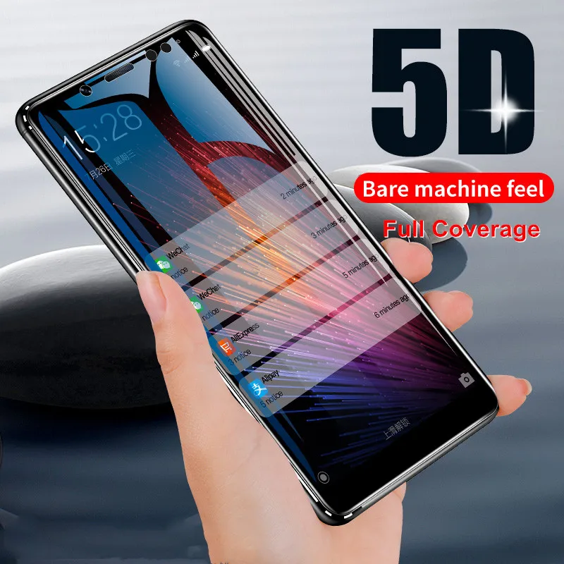 

5D Screen Protector Tempered Glass For Xiaomi Redmi Note 5 5A Pro Redmi 4X 5A 6A Protective Glass For Redmi 5 Plus 6 Pro S2 Film
