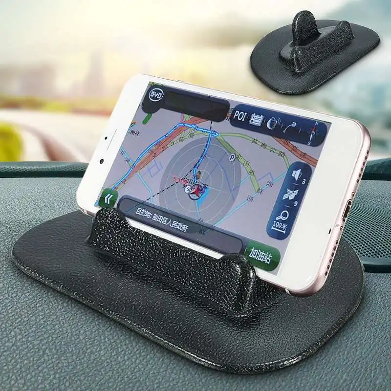 

Universal Car Phone Holder Dashboard Anti Slip Pad Mount Silicone Car Cell Phone Holder Mount Sticky Mat for Tablet Laptop GPS