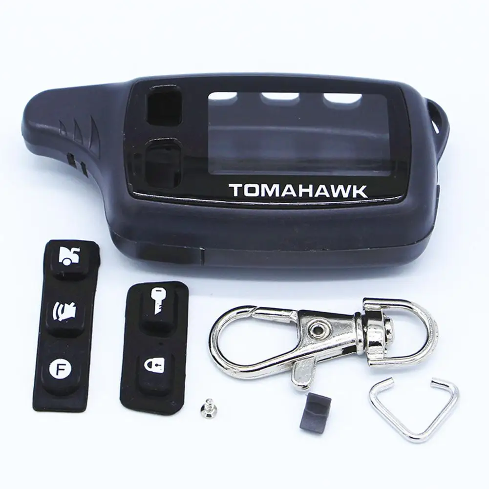 Чехол брелок для русской двухсторонней автомобильной сигнализации TOMAHAWK TW9010