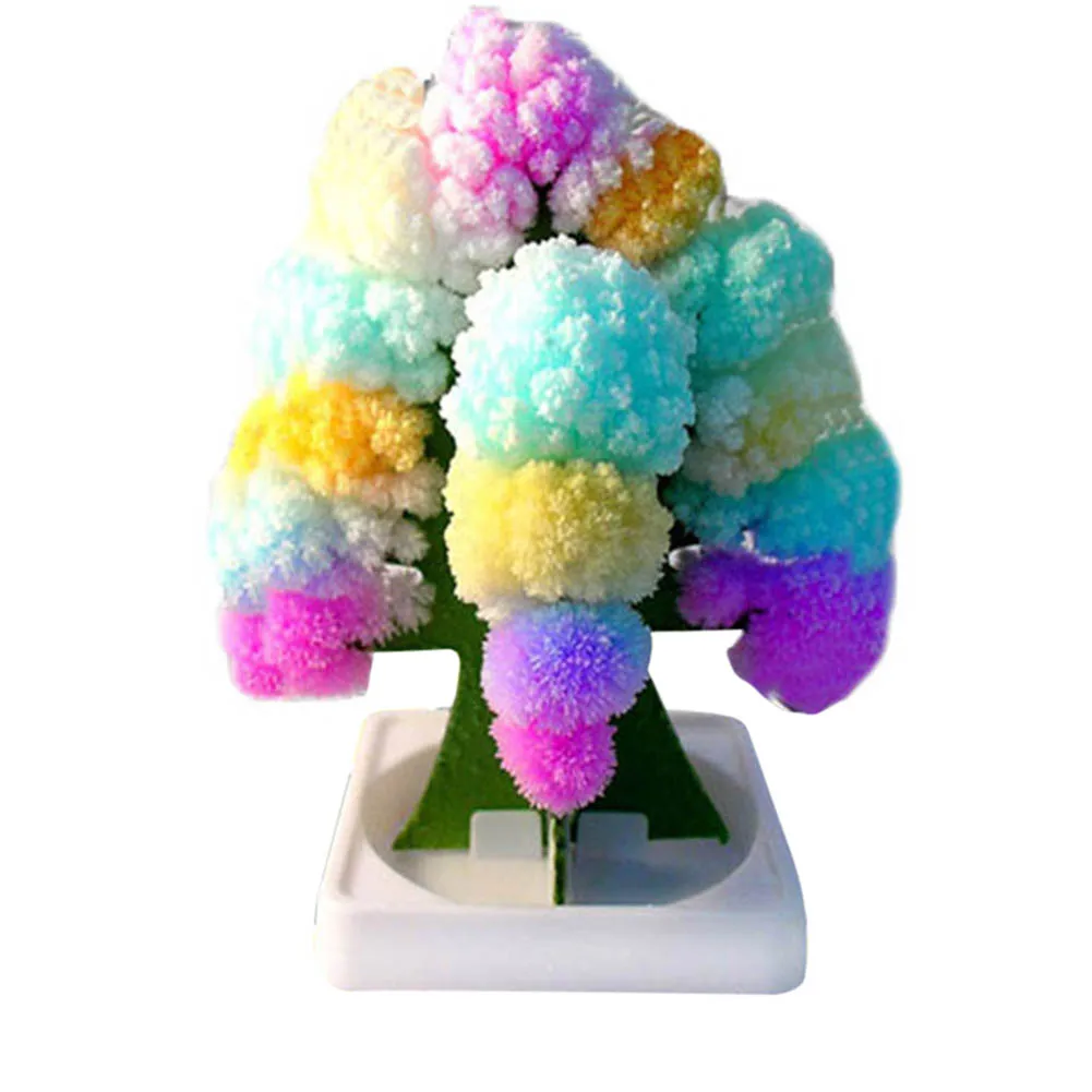 Paper Tree Toy Magic Decoration Ornament For Children Kids Home Holiday YJS Dropship