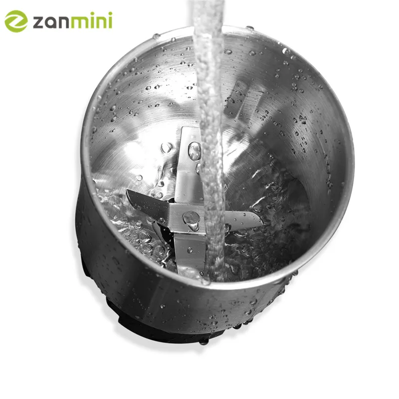 Zanmini CG 9430 электрическая кофемолка и мясорубка для специй набор из нержавеющей
