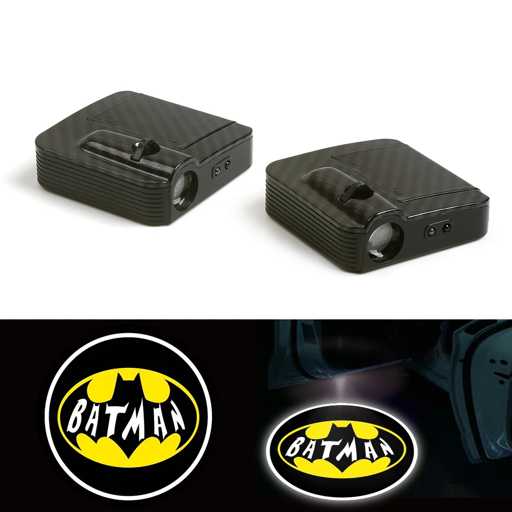 

Courtesy Batman Cartoon LED Car Logo Door Ghost Shadow Laser Projector Light