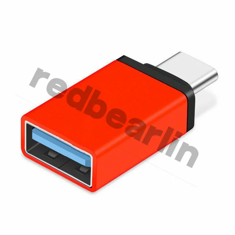 500 шт USB 3,0 для Тип-C данных USB OTG разъем адаптера для Примечание 7 8 S8 VGA кабель Nexus 5 х 6 P Nokia N1
