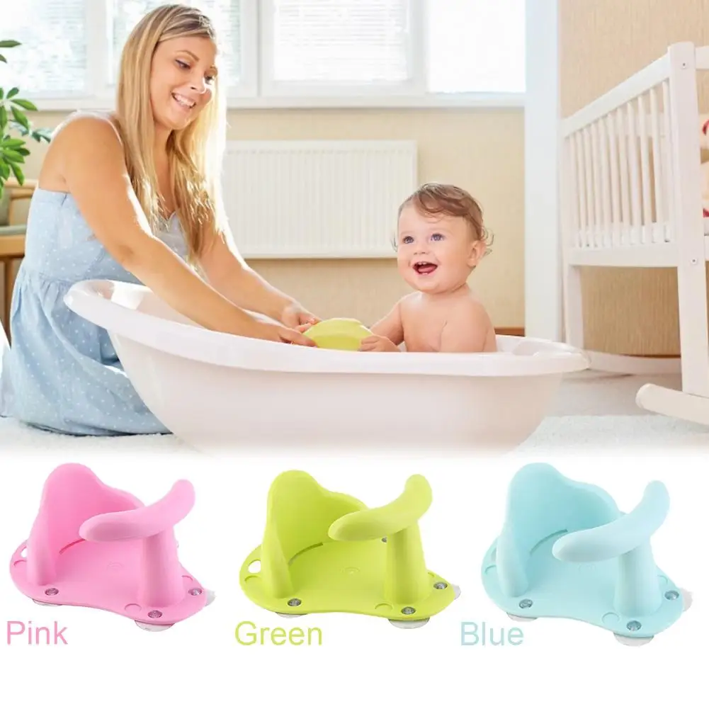

Baby Child Toddler Bath Tub Ring Seat Infant Anti Slip Safety Chair Kids Bathtub Mat Non-slip Pad Baby Care Bath Products