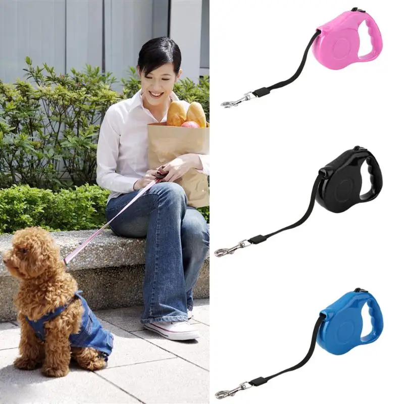5M Pet Dog Cat Puppy Automatic Retractable Traction Rope Walking Lead Leash | Дом и сад