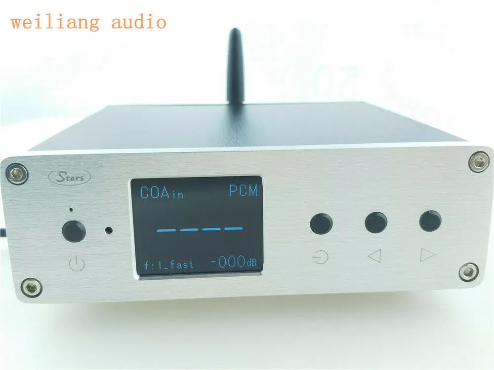 Ustars двойной ES9038Q2M DAC аудиодекодер XU208 XMOS USB I2S DSD Bluetooth 5 0 APTX HD CSR8675|Цифро-аналоговые