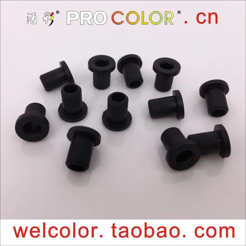 

T shaped silicone rubber Hollow small bushing plug parts grommet single Open hole OD 3/32" 2.5 2.5mm ID 0.5 1/32" 1 1.0 mm 1mm