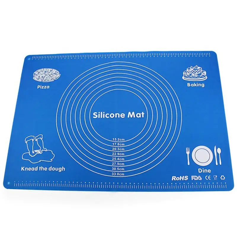 

Silicone Baking Mat Non-Stick Pad Pizza Dough Machine Pastry Kitchen Gadget Cooking Tools Tableware Baking Mat Pad