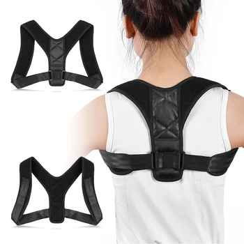 

Adjustable Upper Back Posture Corrector Medical Shoulder Posture Corrector Fixer Clavicle Brace Support Belt For Men Women