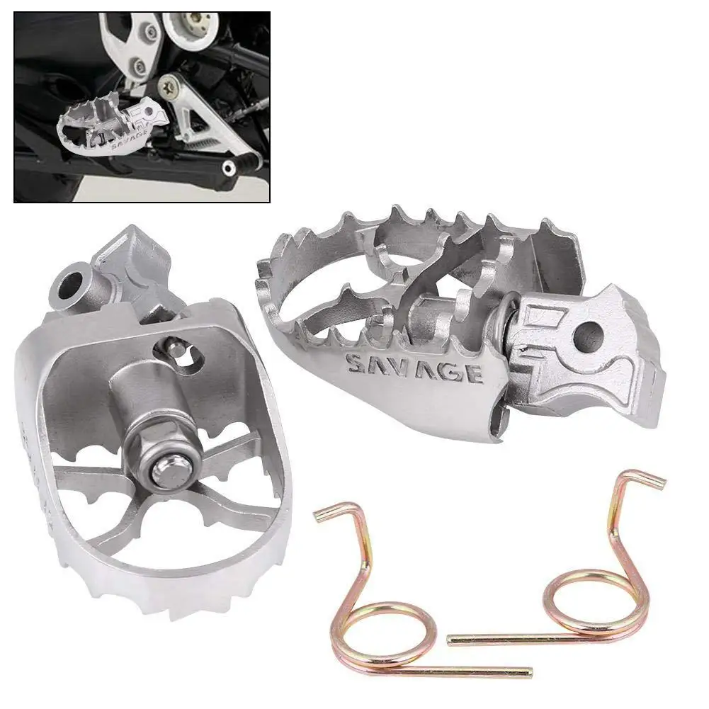 LumiParty 1 пара подножки передние широкие для ног BMW R1200GS/ADV F800GS Yamaha WR 25|Подставки под