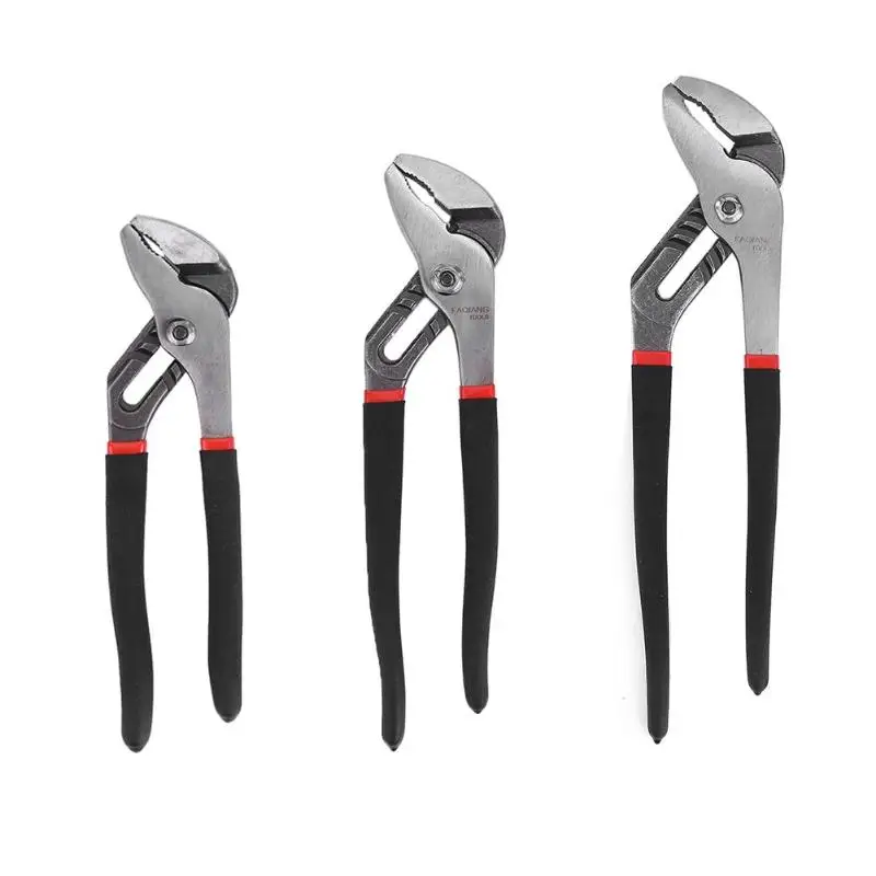 Water Pump Pliers Quick release Plumbing Pliers Straight Jaw Groove