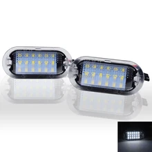 2x 18SMD LED Car door light For Beetle Bora Golf MK3 Polo Sharan Vento Touran Skoda